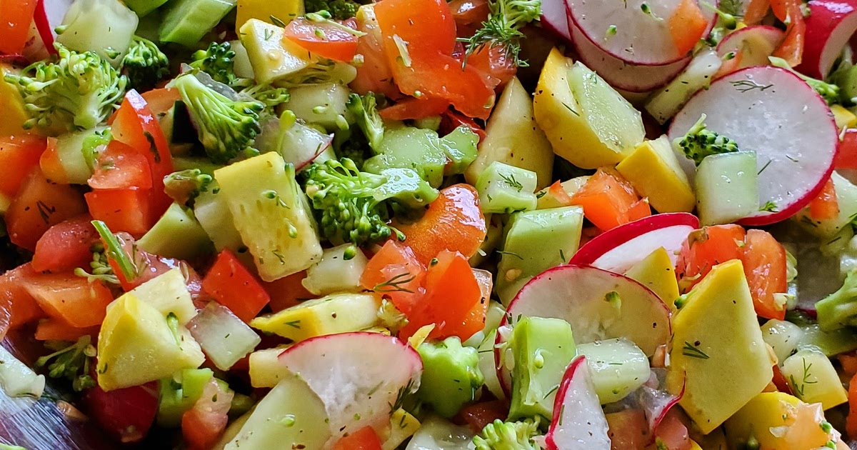 Veggie Herb Salad Recipe | Samsung Food App