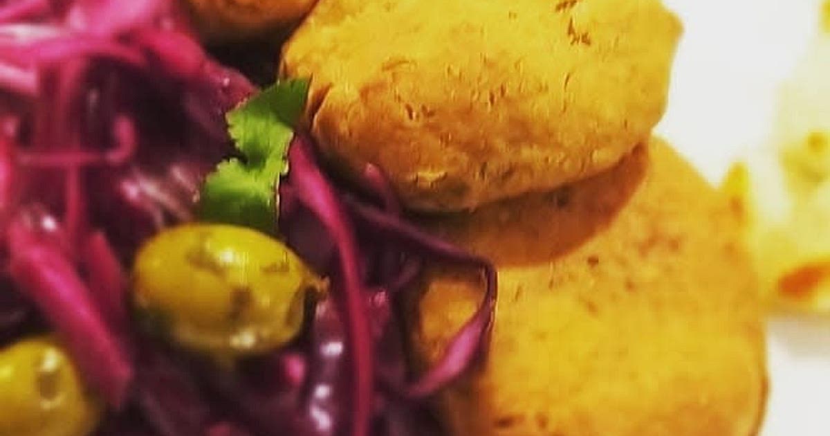 Beetroot falafel flatbread  spring pickles Recipe | Samsung Food App