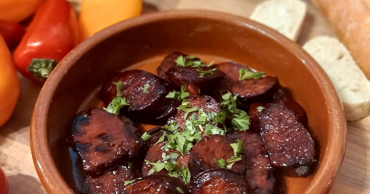 Red Wine Chorizo Tapas Recipe | Samsung Food App