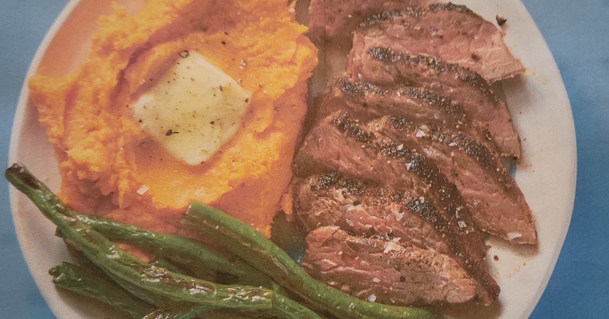 BBQ Spiced Steak and Mashed Sweet Potatoes Recipe | Samsung Food App