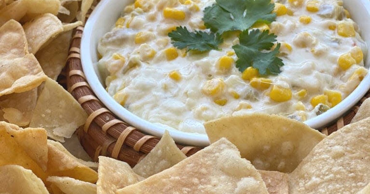 Corn Dip with Mexican Style Sour Cream Recipe | Samsung Food App