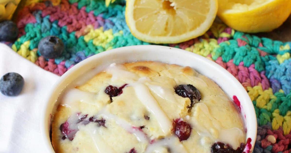 Lemon Blueberry Muffin For One Recipe | Samsung Food App