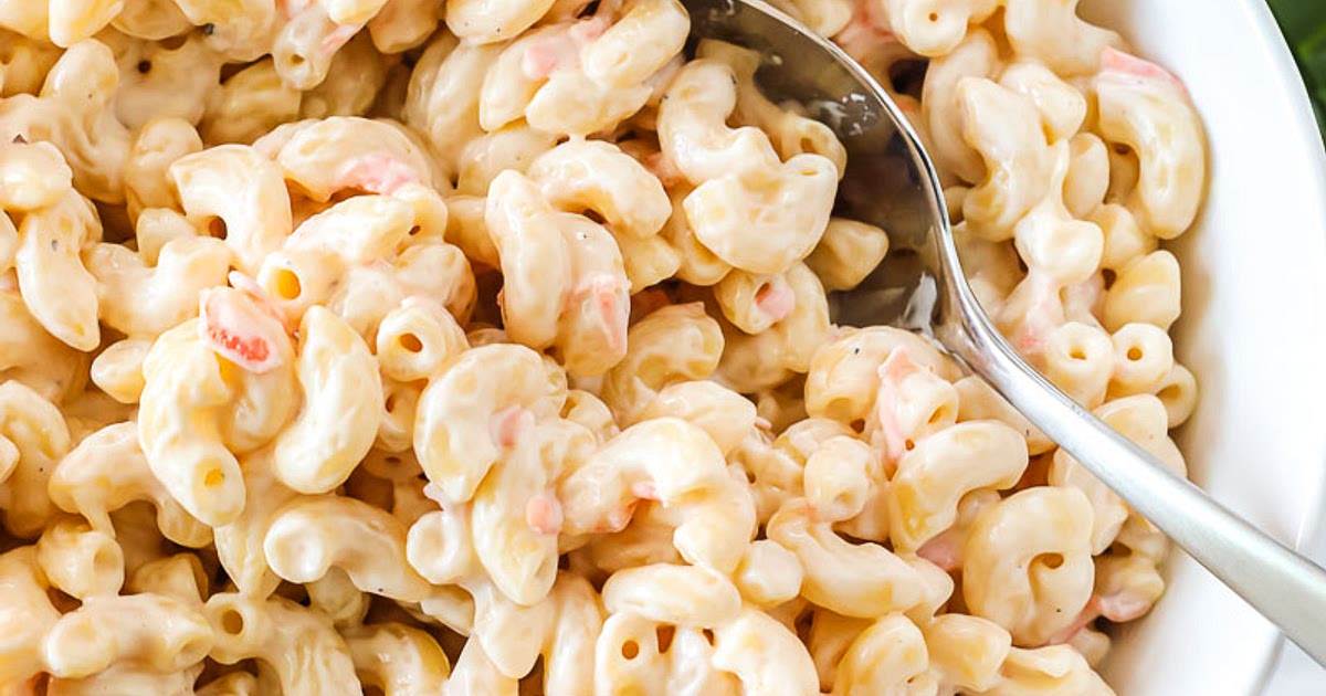 Authentic Hawaiian Macaroni Salad Recipe | Samsung Food App