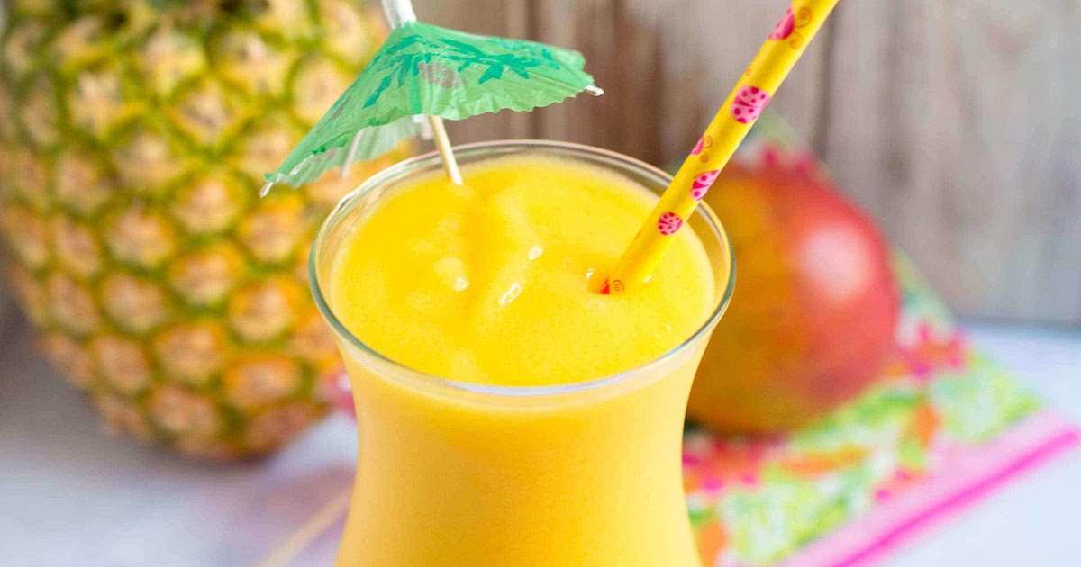 Frozen Pineapple Mango Vodka Slush Recipe | Samsung Food App