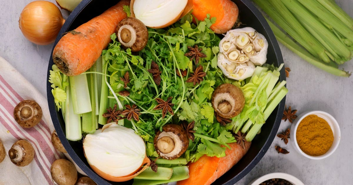 The Best Vegetable Stock Recipe | Samsung Food App