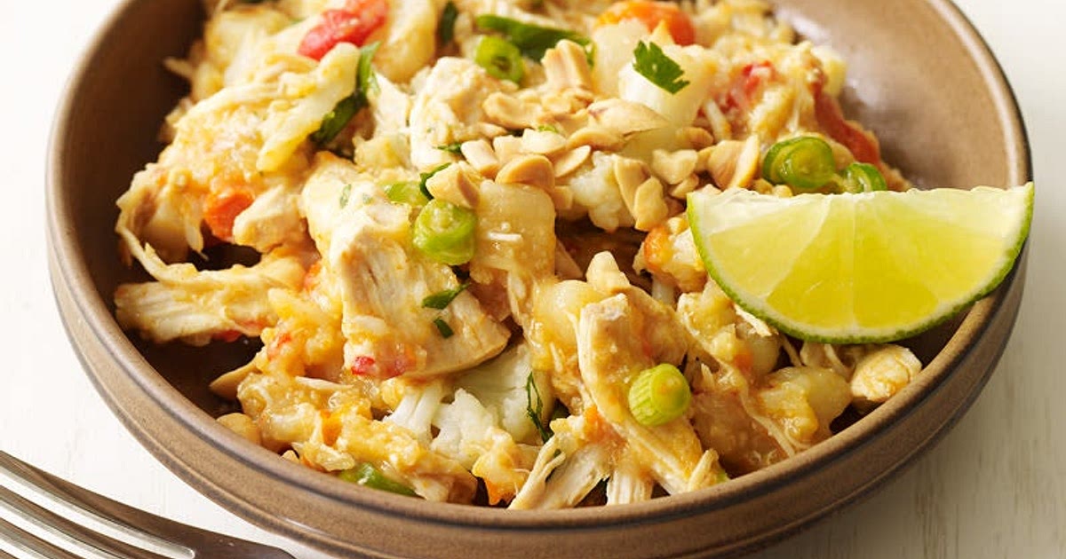 Slow Cooker Thai Chicken Recipe | Samsung Food App