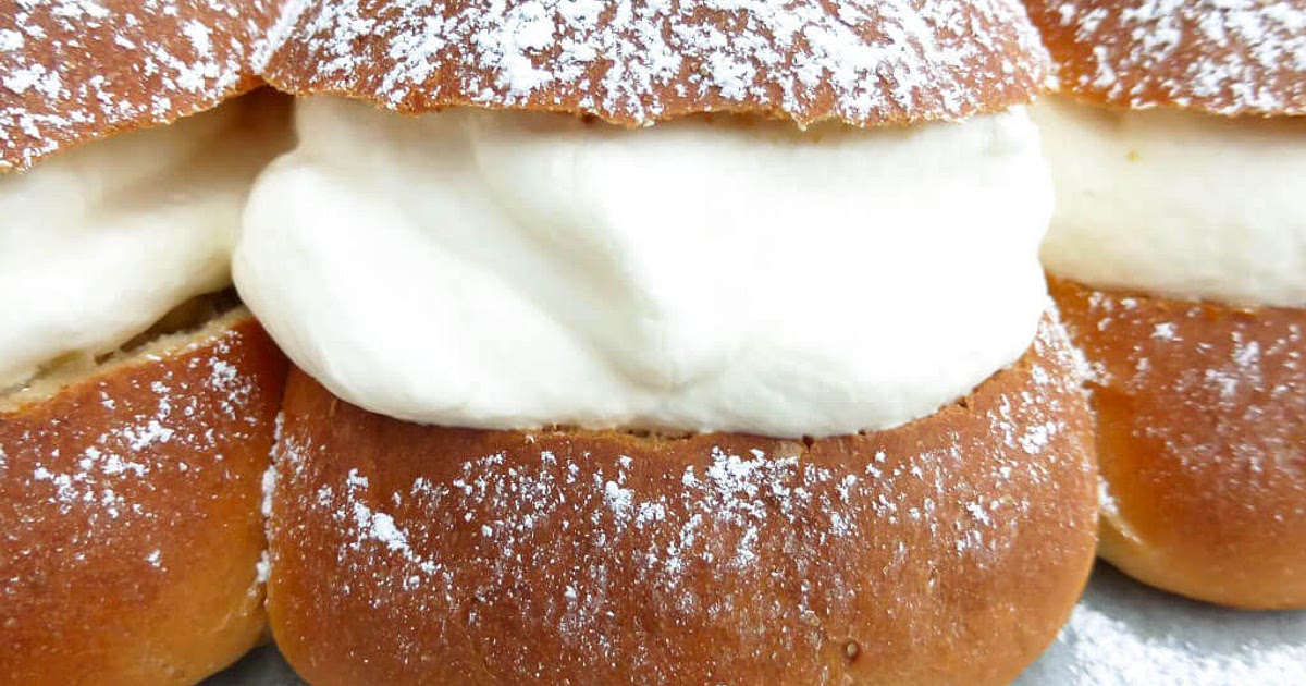 Swedish Semlor (Lent Cream Buns with Cardamom & Almond Paste) Recipe | Samsung Food App