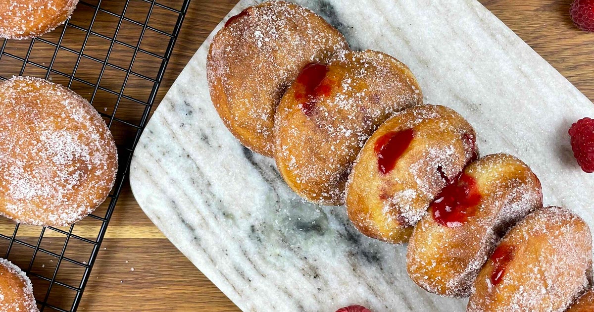 Raspberry Doughnuts Recipe | Samsung Food App