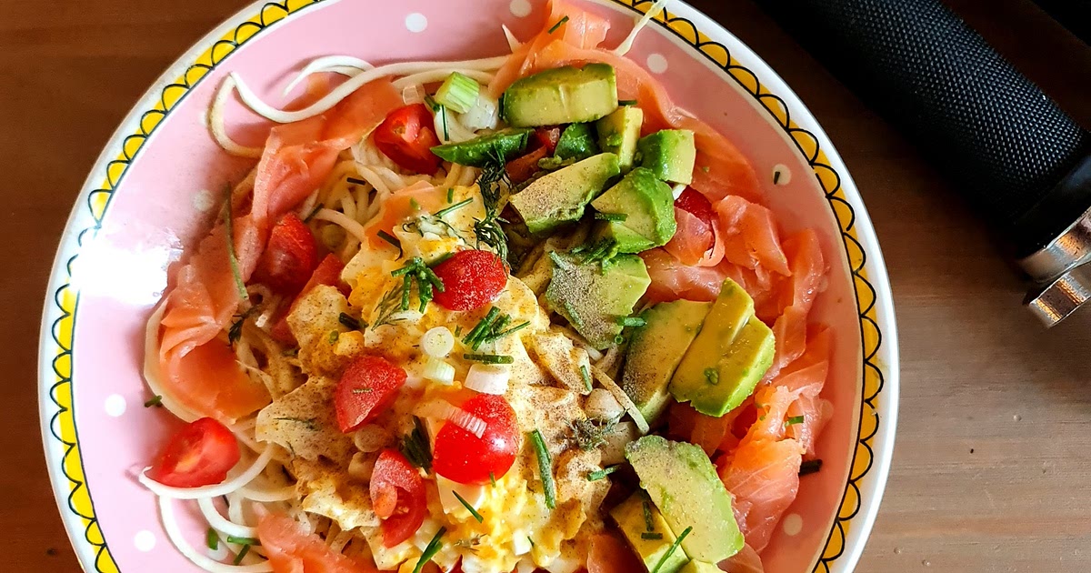 Salmon, Egg and Zoodles Recipe | Samsung Food App