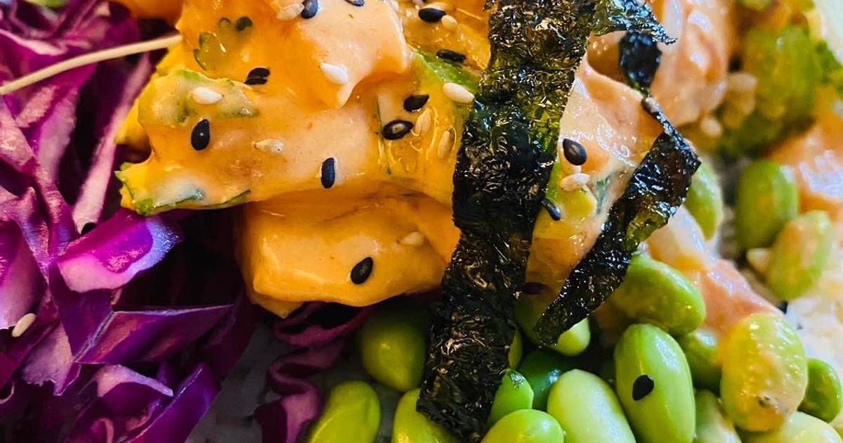 Salmon Poke Bowl Recipe | Samsung Food App