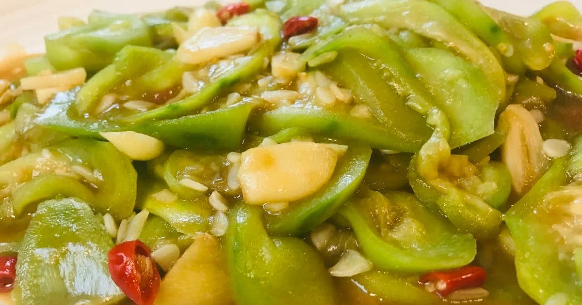 Luffa Acutangula Stir Fry | 炒丝瓜 Recipe | Samsung Food App