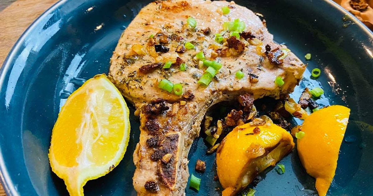 Pork Chop with Garlic and Butter Sauce Recipe | Samsung Food App