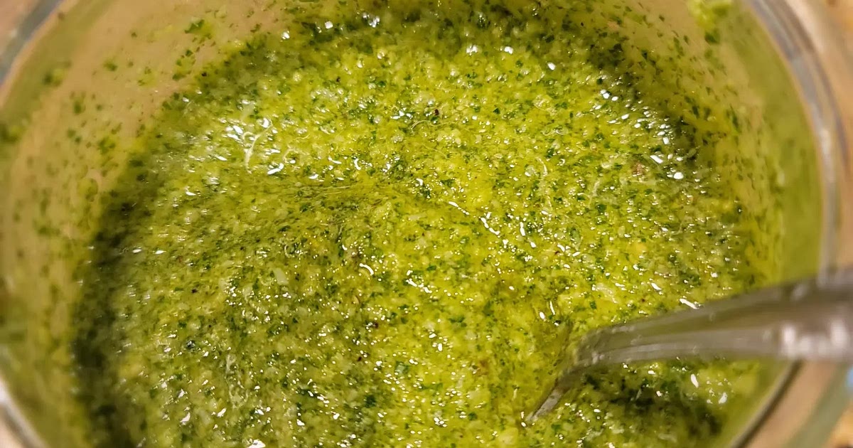 Garlicky pesto Recipe | Samsung Food App