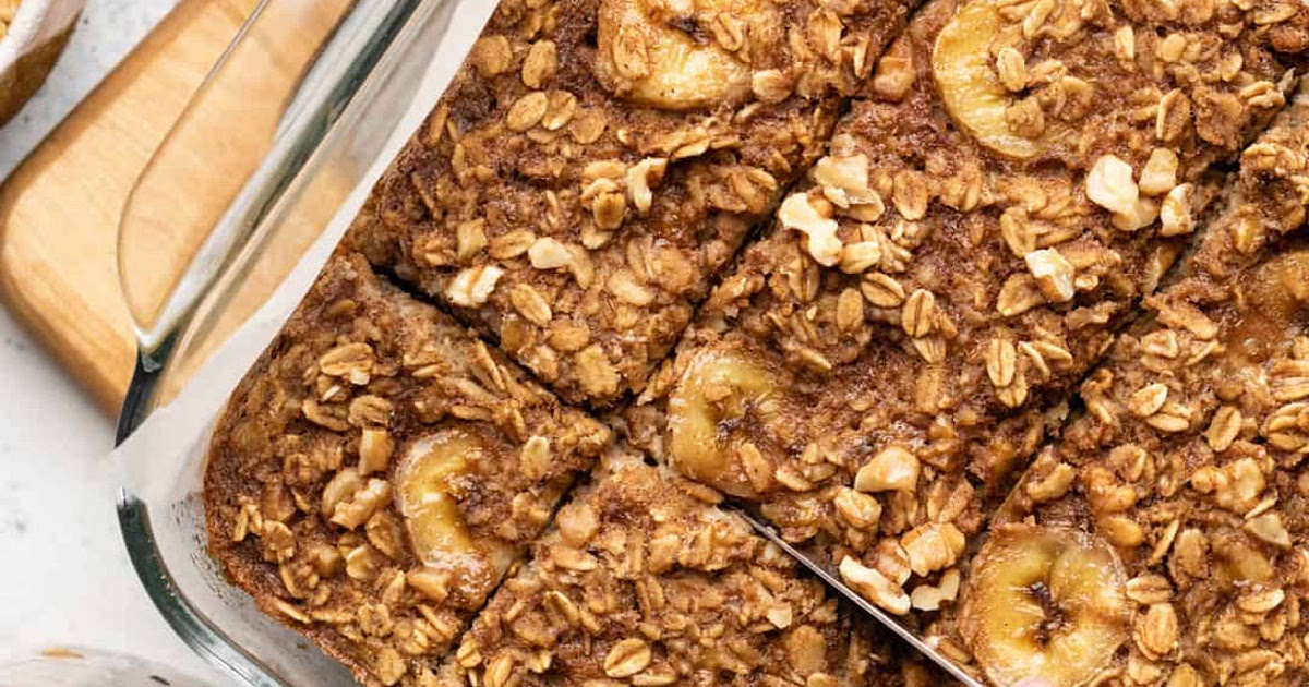 Banana Bread Baked Oatmeal Recipe | Samsung Food App