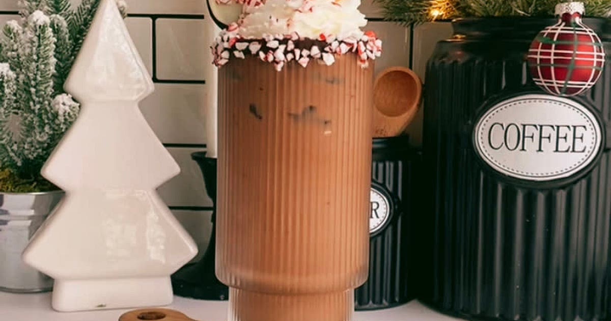 Peppermint Bark Cold Brew Recipe | Samsung Food App