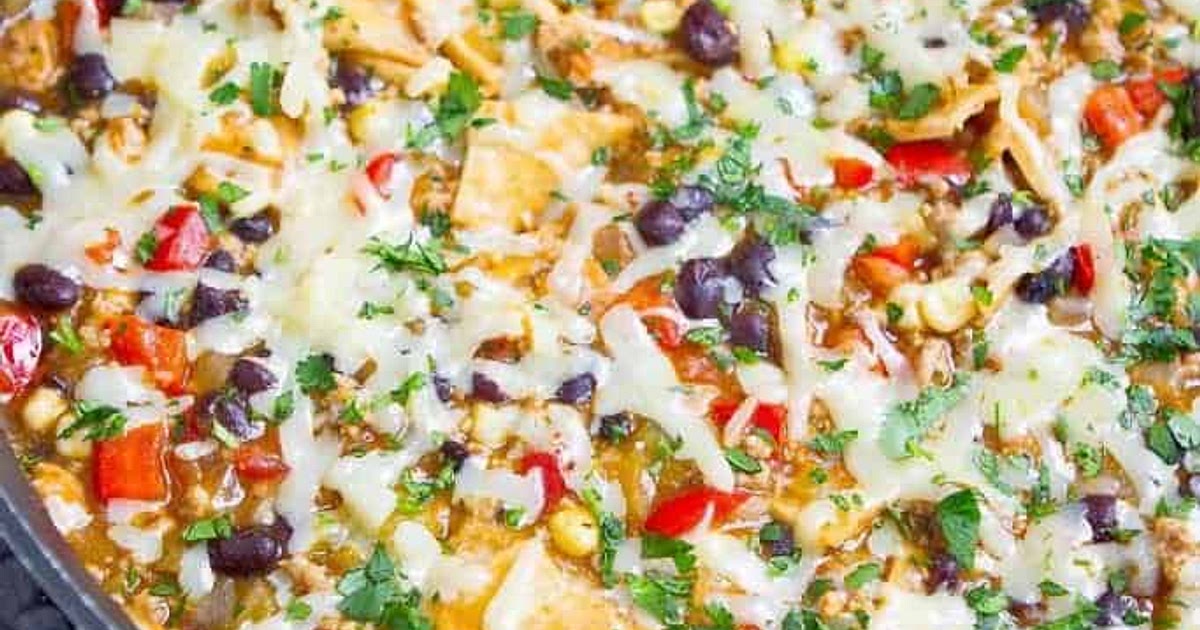 Ground Turkey Enchilada Skillet Meal Recipe | Samsung Food App