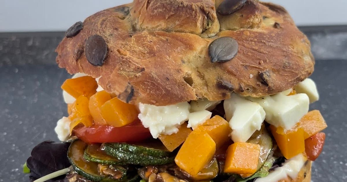 Pumpkin zucchini sandwich Recipe | Samsung Food App