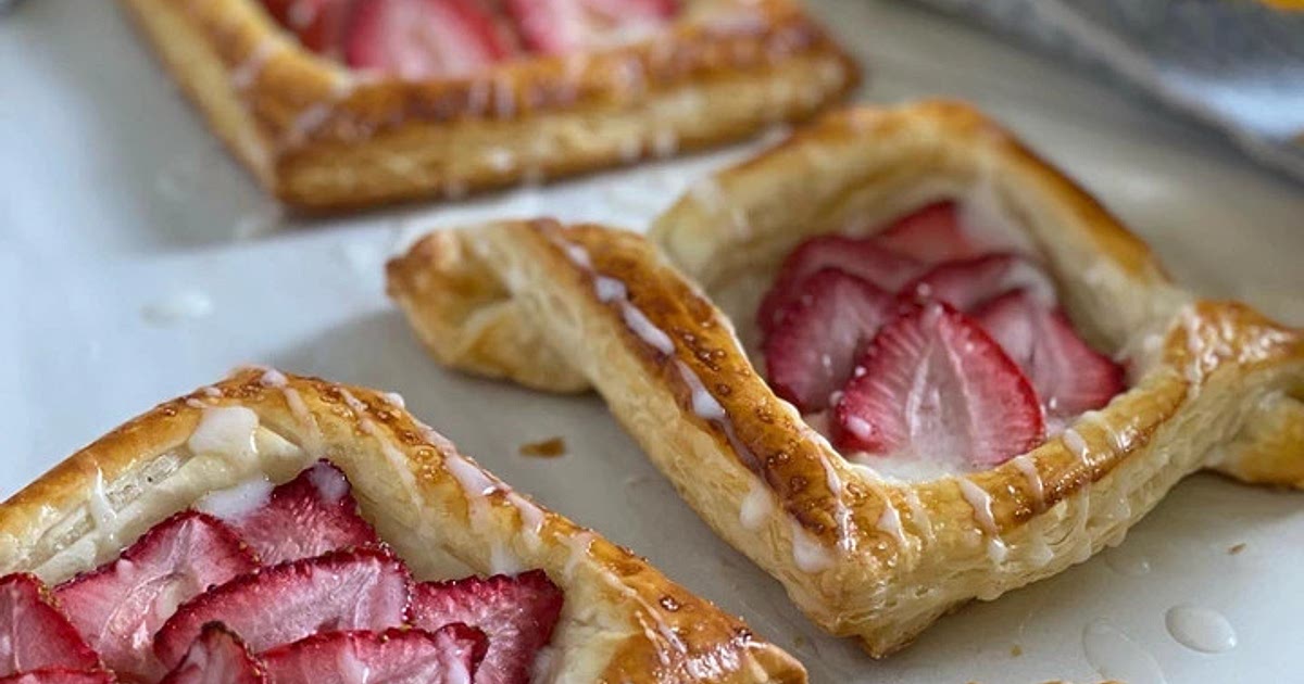 Ridiculously Easy Strawberry Danish Recipe | Samsung Food App
