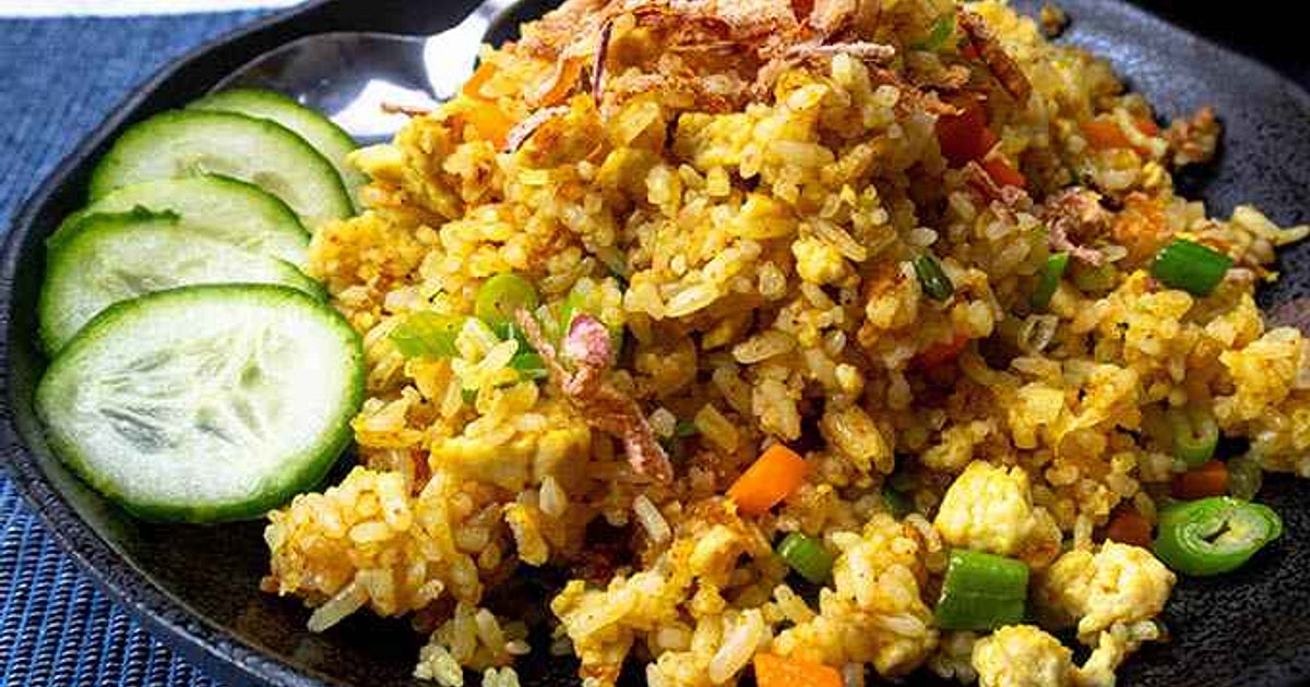 Vegan Curried Fried Rice Recipe | Samsung Food App