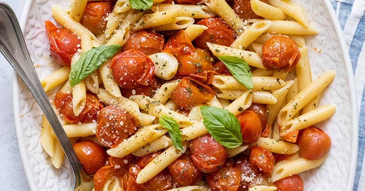 Roasted Tomato Pasta Recipe | Samsung Food App