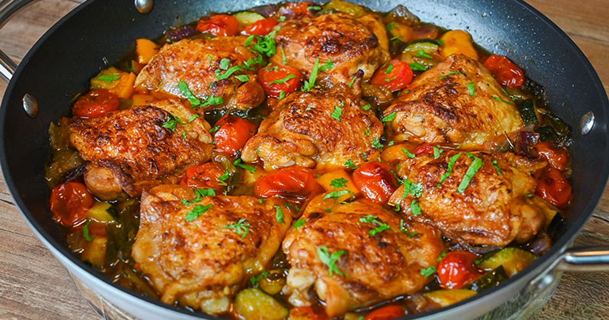 Braised Chicken Thighs Recipe | Samsung Food App
