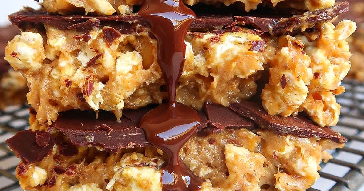 Popcorn Caramel Slice Recipe | Samsung Food App