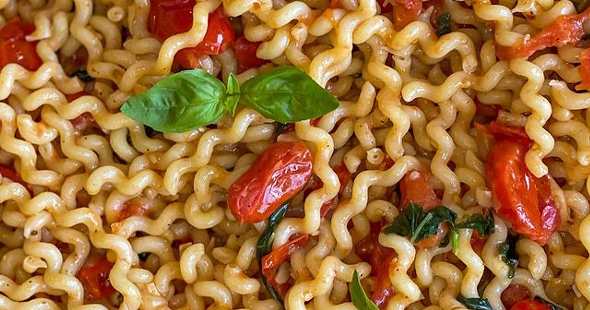 Tomato basil pasta Recipe | Samsung Food App