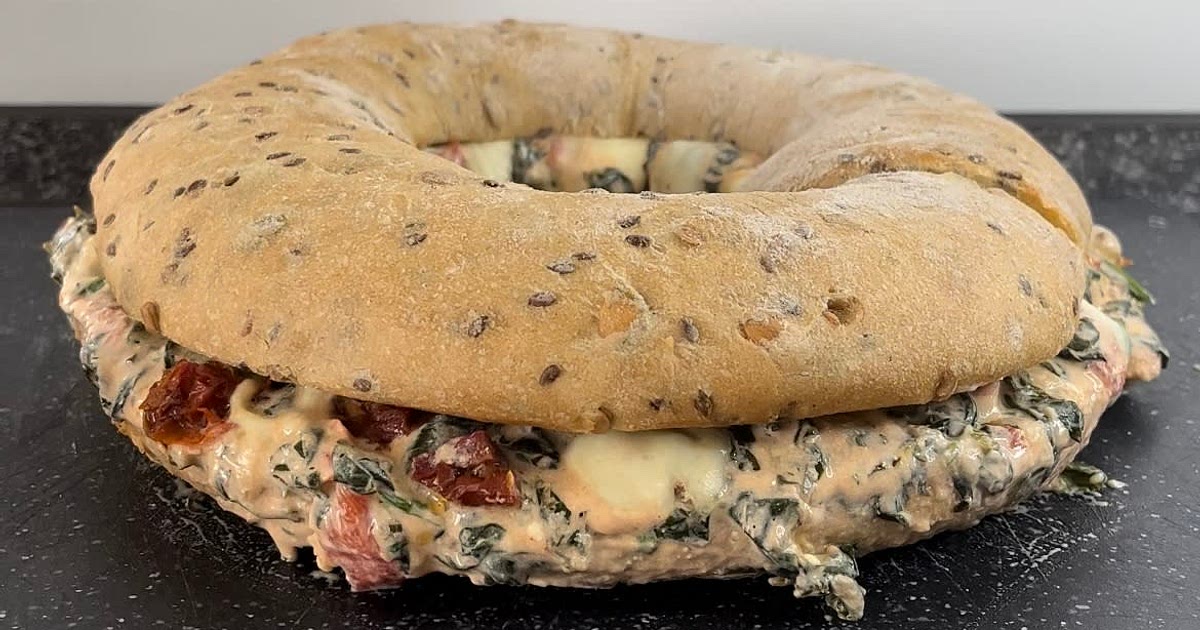 Ricotta spinach sandwich Recipe | Samsung Food App