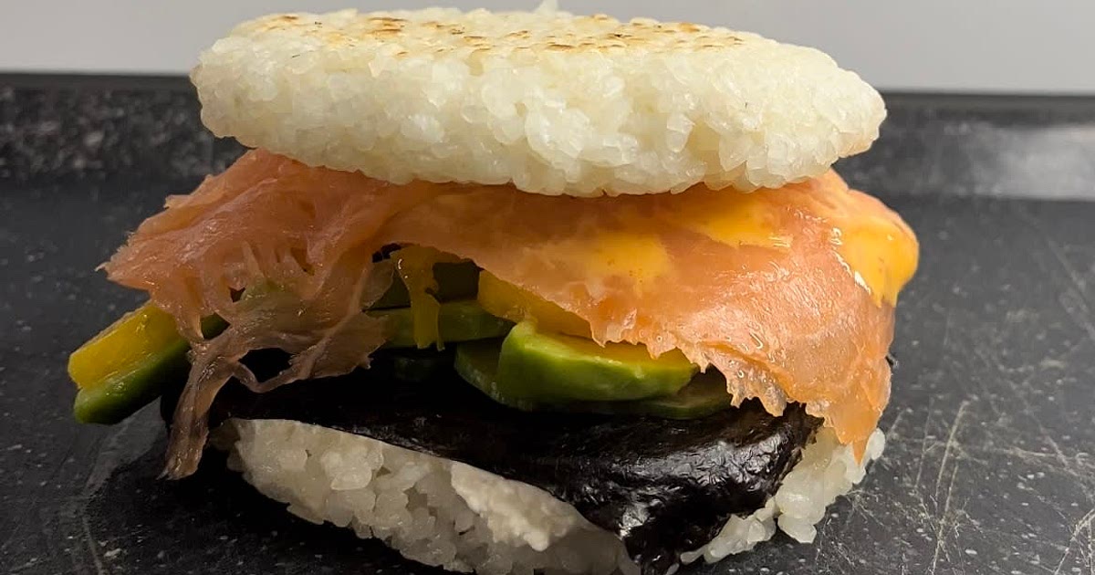 Sushi Burger Recipe | Samsung Food App