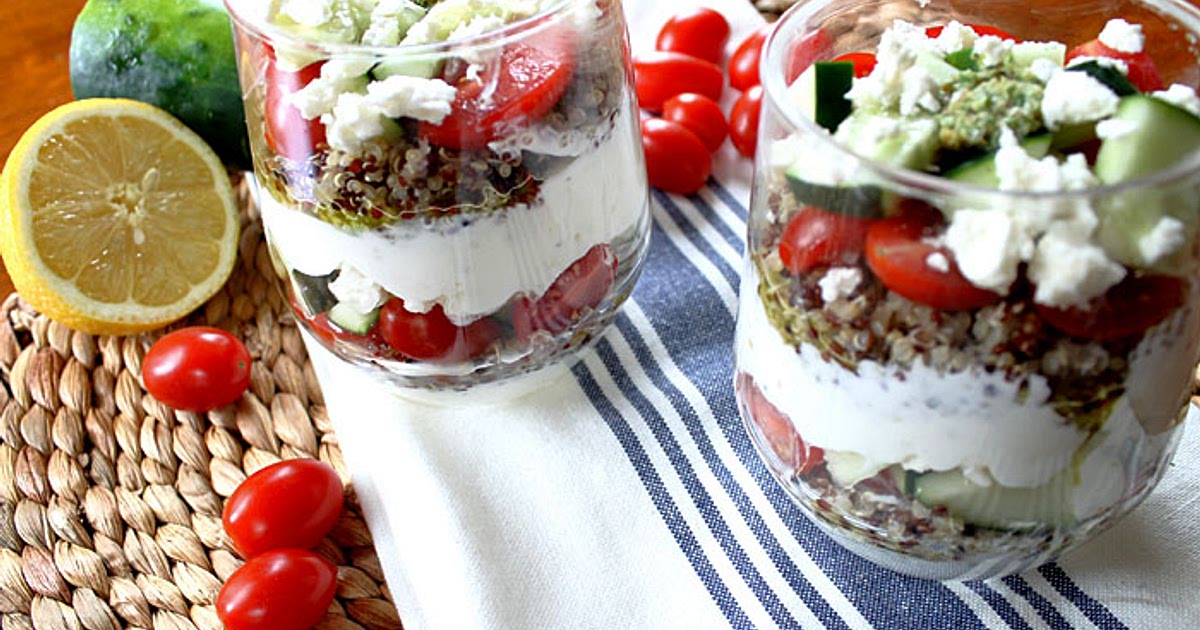 Savory Yogurt Parfait with Cherry Tomatoes and Basil Pesto Recipe | Samsung Food App