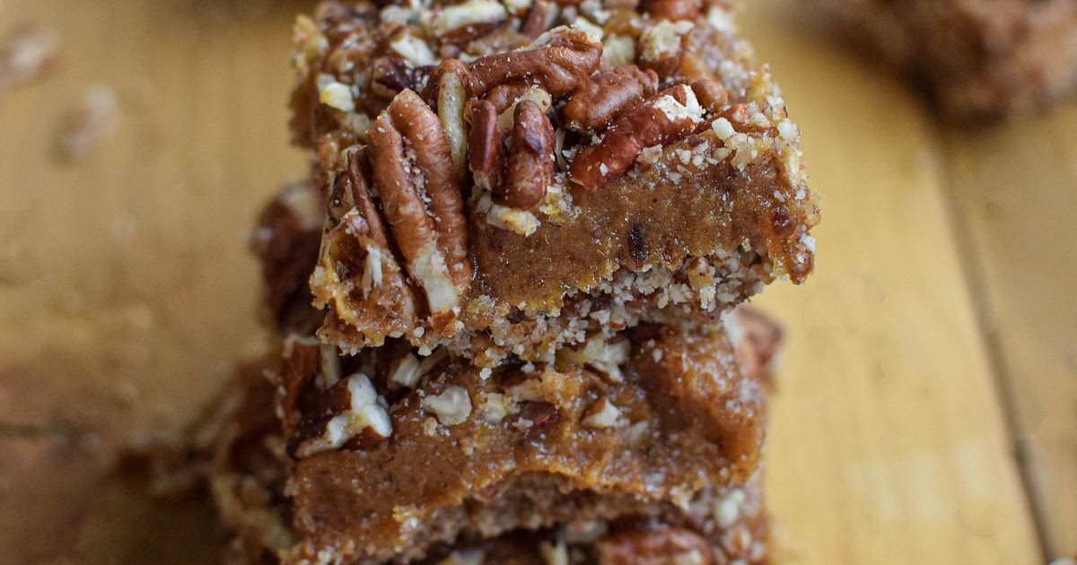GF Vegan Pecan Pie Bars (No Bake) Recipe | Samsung Food App