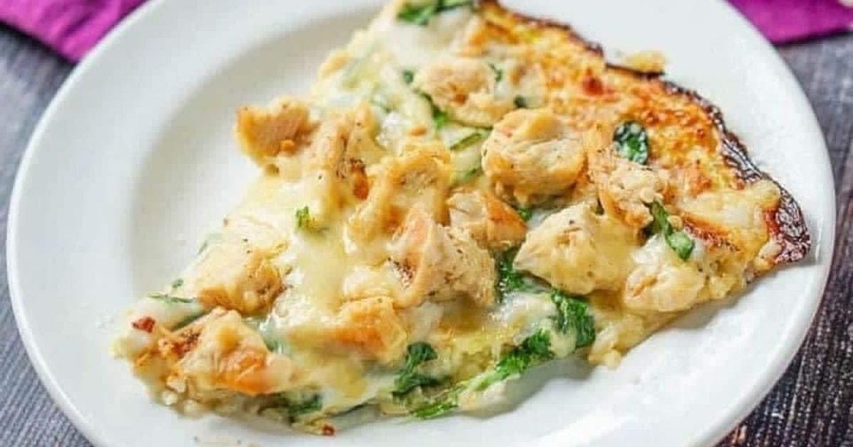 CHICKEN ALFREDO PIZZA Recipe | Samsung Food App