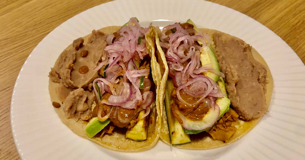 34. Zucchini and Jackfruit Carnitas Tacos Recipe | Samsung Food App