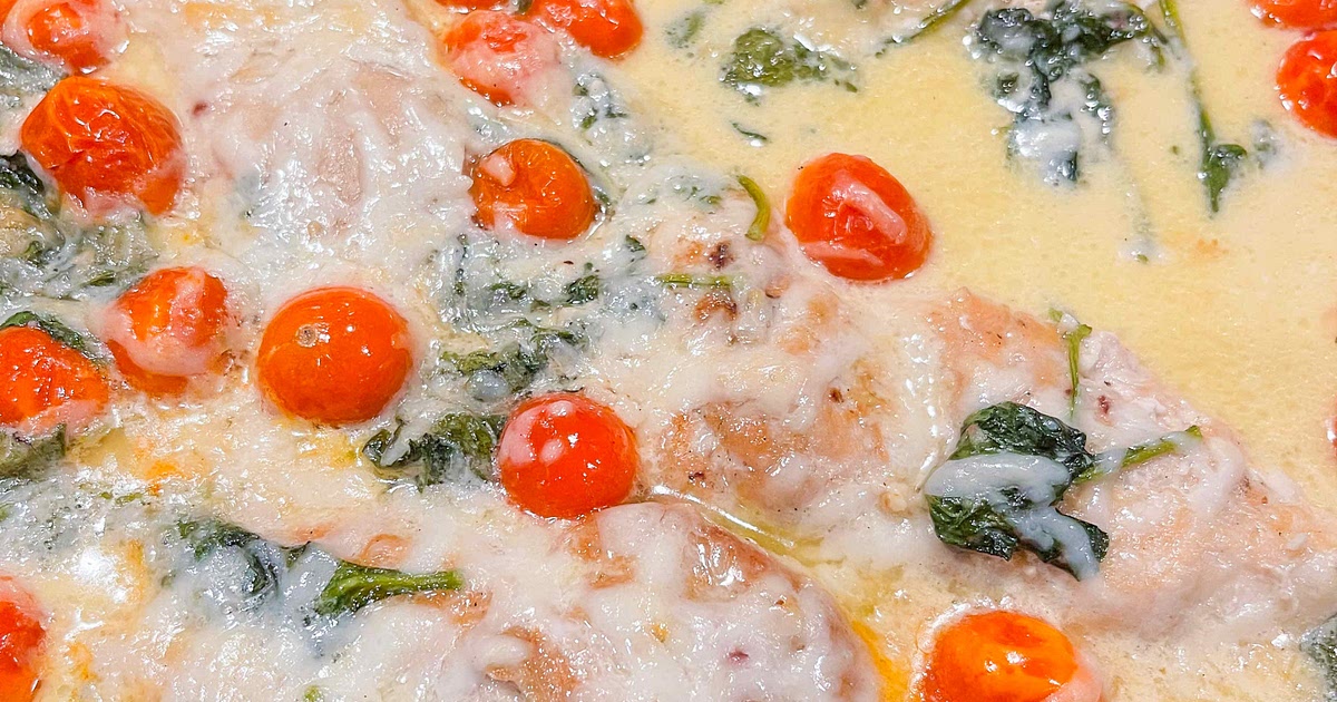 Skillet Tuscan chicken Recipe | Samsung Food App