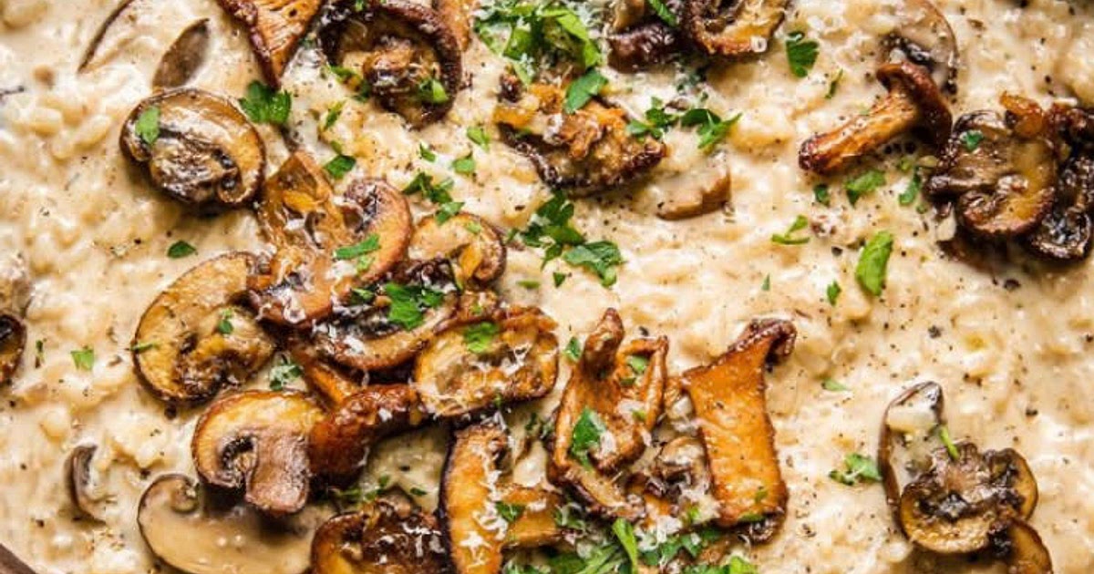 Mushroom risotto Recipe | Samsung Food App