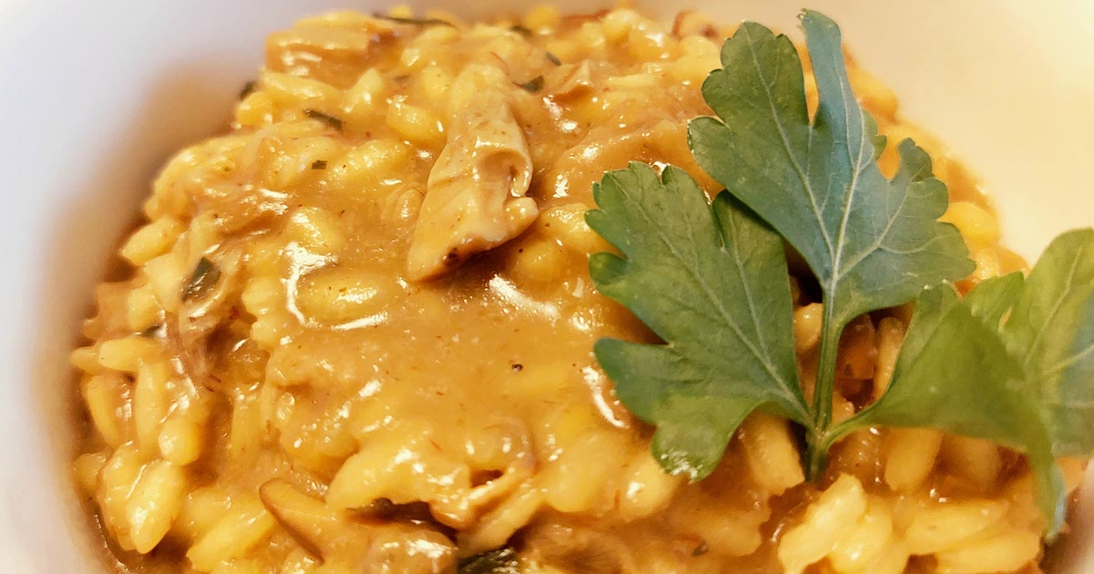 Risotto - Dried mushrooms and saffron Recipe | Samsung Food App