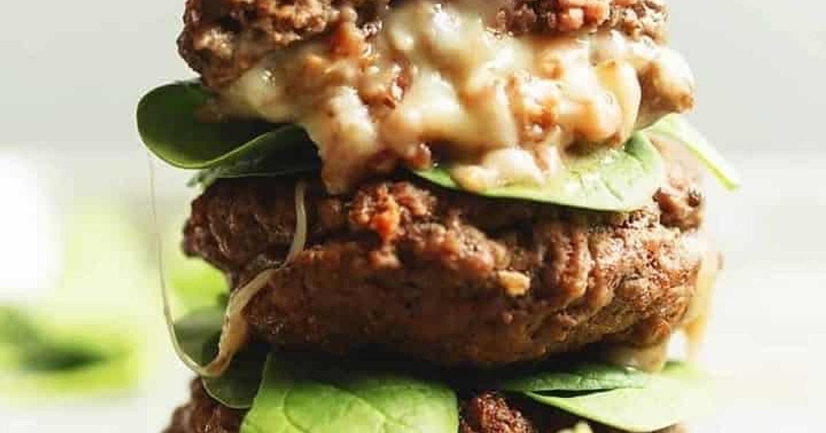 BBQ Cheese Stuffed Turkey Burgers Recipe | Samsung Food App