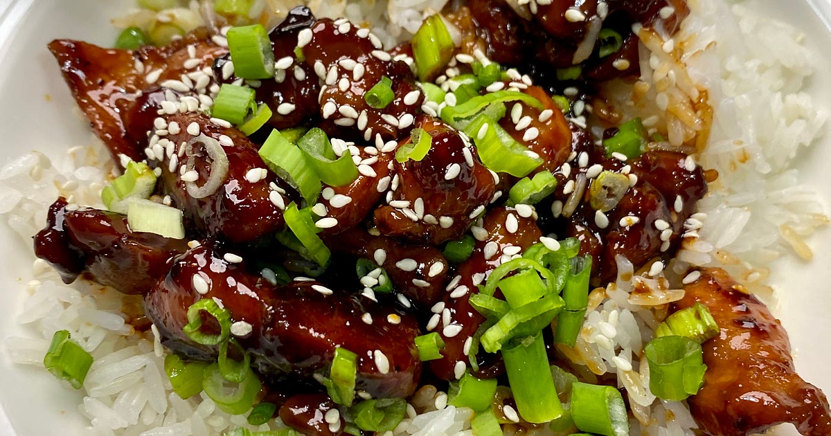 Healthier Orange Chicken + Rice Recipe | Samsung Food App