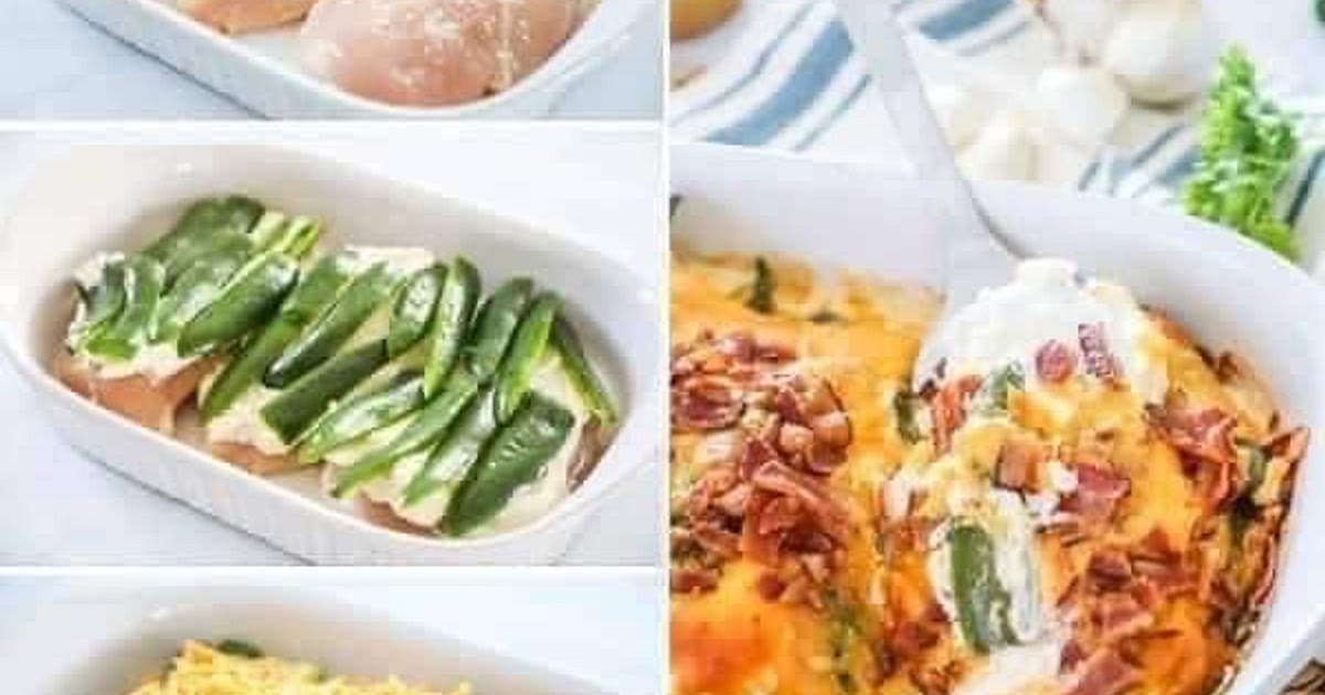 Jalapeno Popper Chicken Recipe | Samsung Food App