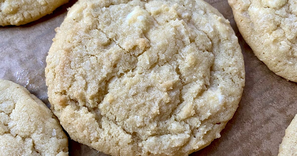 Crispy Gooey Coconut White Chocolate Chip Cookies Recipe | Samsung Food App
