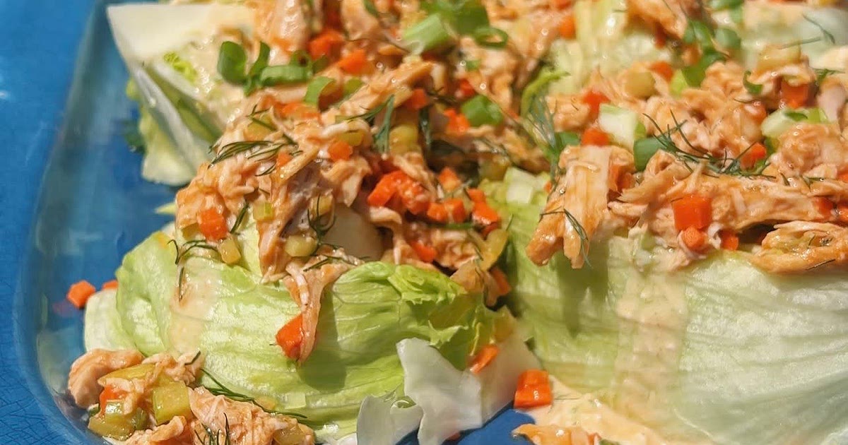 Buffalo Chicken Wedge Salad Recipe | Samsung Food App