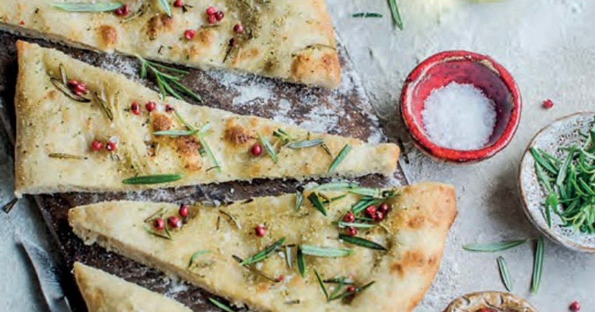 Rosemary focaccia with red pepper Recipe | Samsung Food App