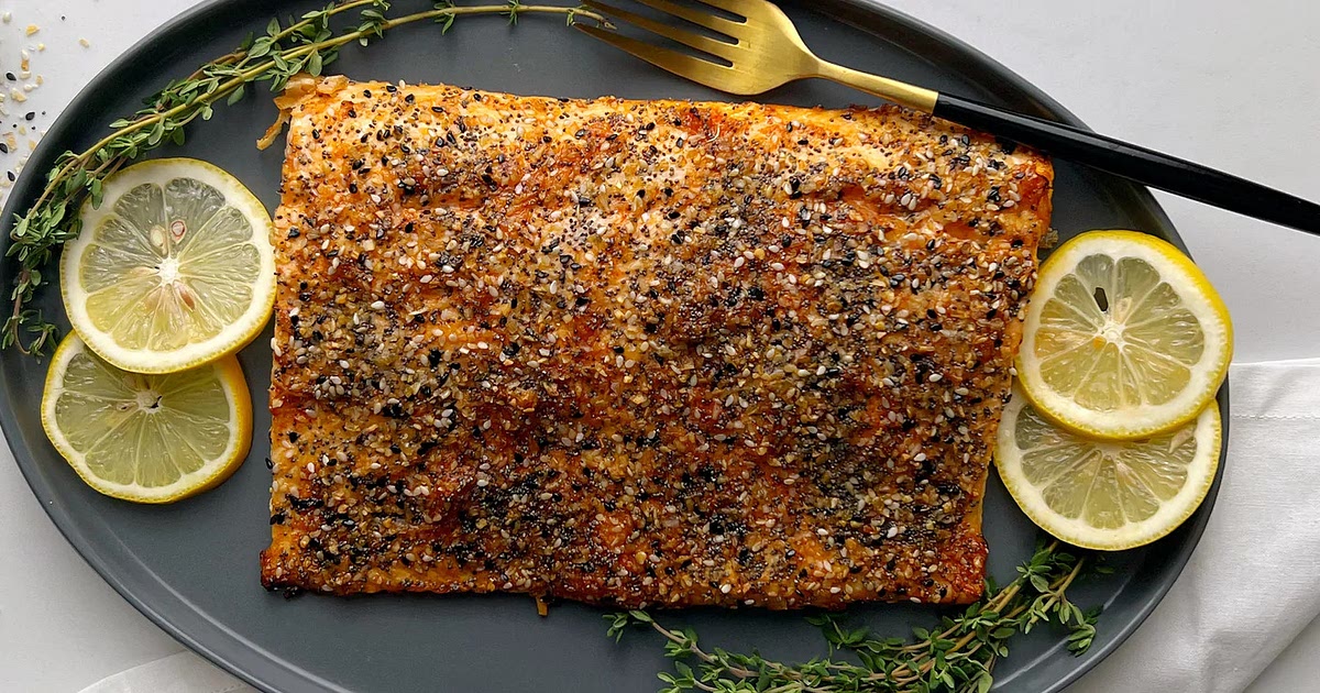 Everything Bagel Salmon Recipe | Samsung Food App