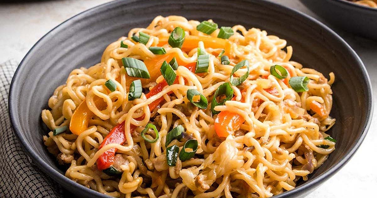 Instant Pot Chicken Ramen Stir Fry Recipe | Samsung Food App