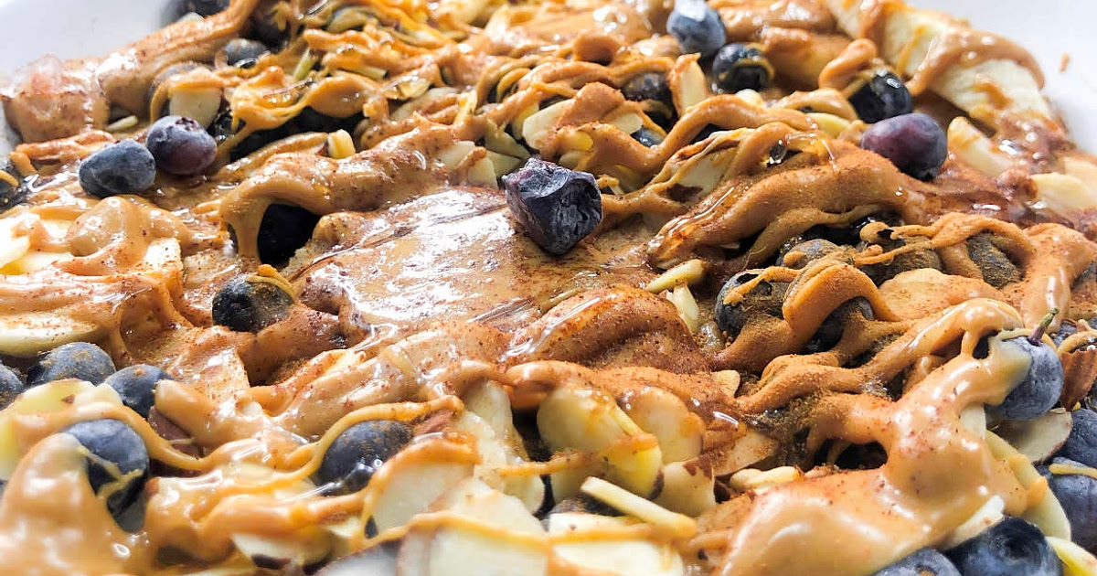 Blueberry Peanut Butter Oatmeal  Recipe | Samsung Food App