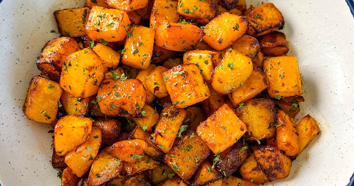 Air Fryer Butternut Squash Recipe | Samsung Food App