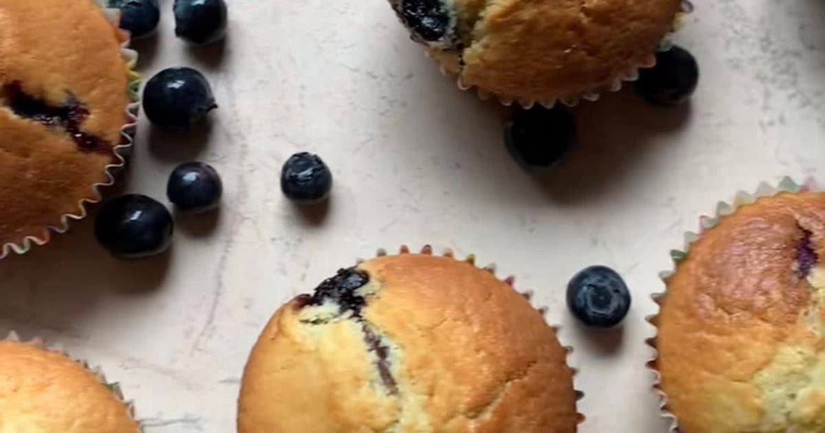 Blueberry muffins 🫐 Recipe | Samsung Food App