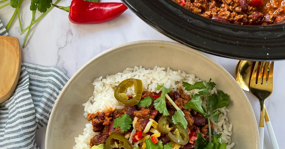 Slow Cooker Chilli Con Carne Recipe | Samsung Food App