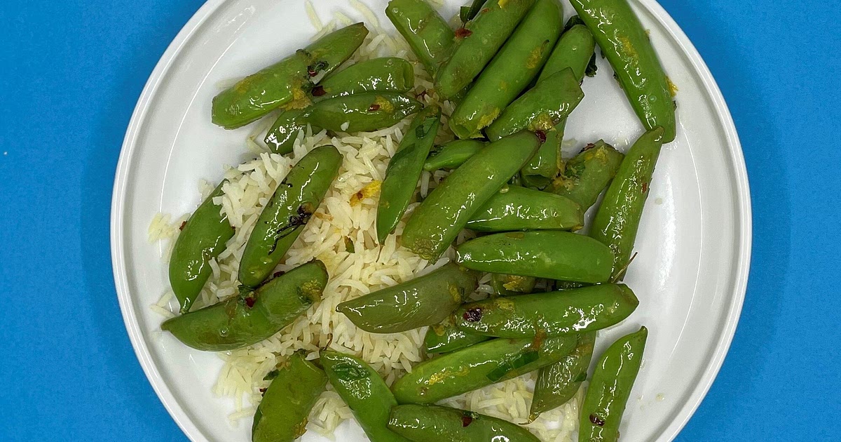 Sautéed Snap Peas with Chile and Mint — Tossed Recipe | Samsung Food App