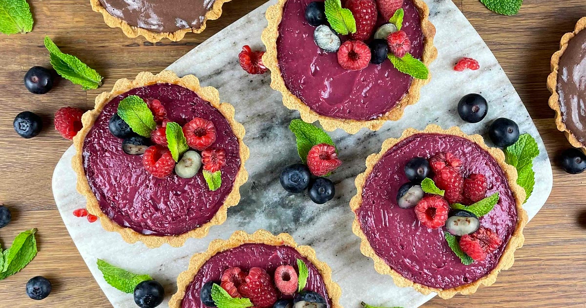 Pâte Sablée with Berry Curd Recipe | Samsung Food App
